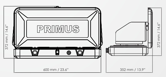 Kenmerken van de Atle II Stove Primus Camping Gasfornuis